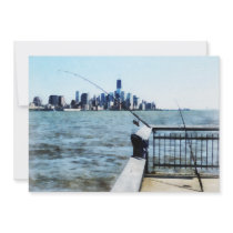 Two Fishing Poles invitations