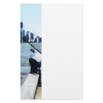 Two Fishing Poles stationery