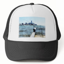 Two Fishing Poles hats