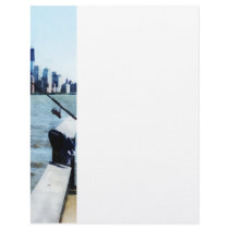 Two Fishing Poles Letterhead