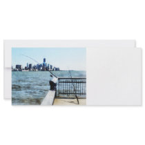 Two Fishing Poles rack cards