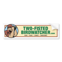 Two-Fisted Bumper Sticker
