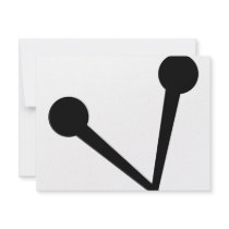 two fixing pins icon invitations