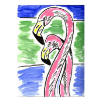 Two Flamingos posters