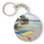 Two Floats Personalized Key Chain keychains