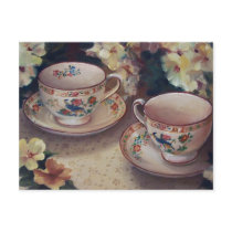 Two for Tea Postcard