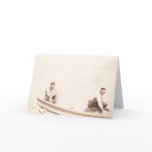 Two Friends Fishing Cards