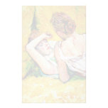 Two Friends Stationery Writing Paper - by Lautrec