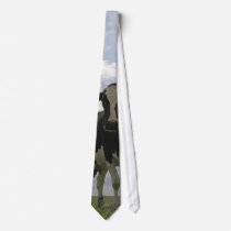 Two Friesian cows Neckwear