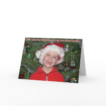 Two Front Teeth Christmas Card