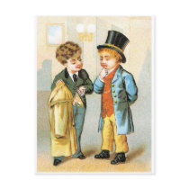 Two Gentlemen postcards by vintagegiftmall Two Gentlemen postcards