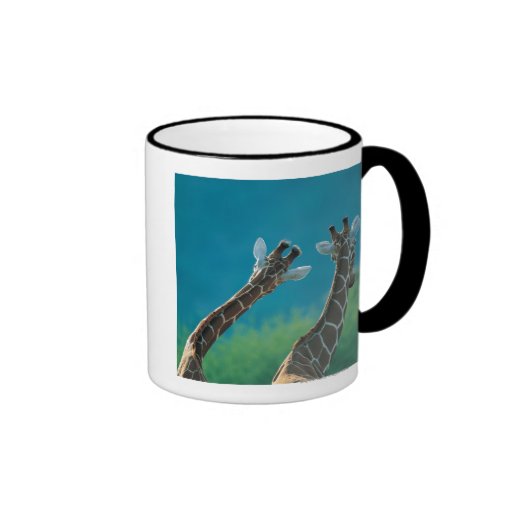 Two Giraffes (Giraffa camelopardalis) Coffee Mug