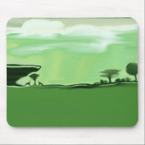 Two Giraffes mousepads