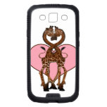 Two Giraffes With Necks Entwined And Love Heart skinit case