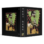 Two Girls - Art Nouveau - Jugendstil Vinyl Binder