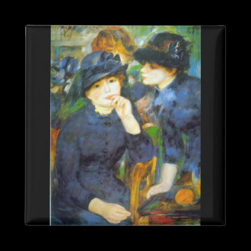 Two Girls by Pierre Renoir Refrigerator Magnets
