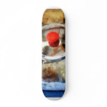 Two Glass Cookie Jars Skate Board Deck