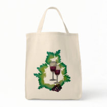 Two Glasses of Red Wine bags by TheCreatorsChoice Two Glasses of Red Wine bags