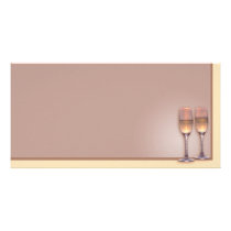 Two Glasses Picture Card