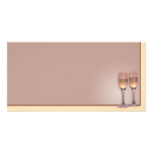 Two Glasses Picture Card