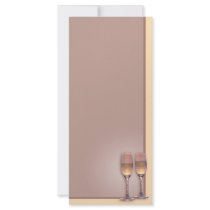 Two Glasses rack cards