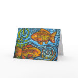 Two Gold Fish cards