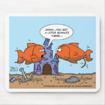 Two Goldfish--Friendship Mouse Pads