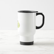 Two Green Pears Travel Mug by floatinglemons Two Green Pears Travel Mug