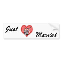 Two Grooms bumper stickers by samesexmarriage Two Grooms bumper stickers