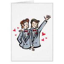 Two Grooms Card