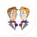 Two Grooms Heads