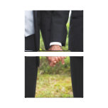 Two Grooms on Double Canvas Gallery Wrapped Canvas