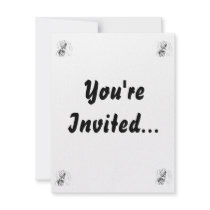 Two Hands with Marbles Pouring Pencil Sketch Custom Announcements