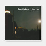 Two Harbors Lighthouse Fridge Magnet
