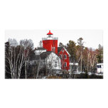 Two Harbors Lighthouse Photo Card Template