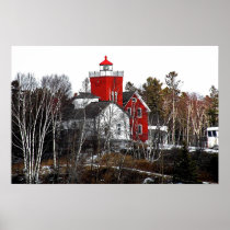 Two Harbors Lighthouse Print