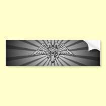 Two headed eagle bumper stickers