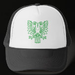 Two Headed Eagle - Grass Green hats