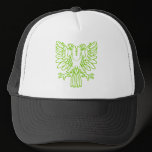 Two Headed Eagle - Martian Green hats