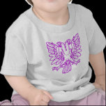 Two Headed Eagle - Purple t-shirts