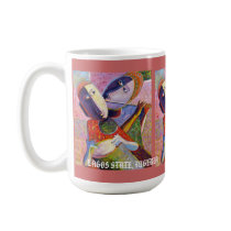 two heads, two heads, two heads mugs