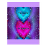 "Two Hearts Beat As One"* Postcards