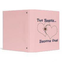 Two Hearts Become One binders by MishMoshTees Two Hearts Become One binders