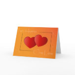 Two Hearts Card