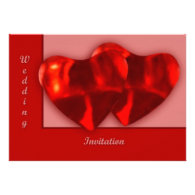 Two Hearts Custom Invitations