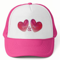 Two Hearts hats
