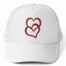 Two Hearts Trucker Hat