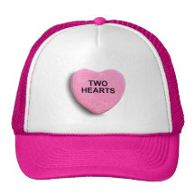 TWO HEARTS HAT