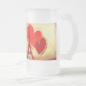 Two hearts in Paris mug