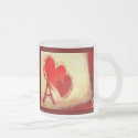 Two hearts in Paris mug